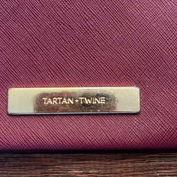 Tartan + Twine Purple Cosmetic Bag Pouch - Picture 2 of 9